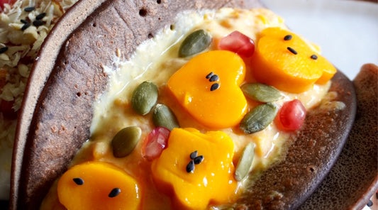 Pancake Tacos: Delicious Eggless Pancake Recipe with a Creamy Filling!
