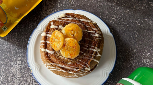 Cinnamon Roll Pancake: No Egg No Maida Pancake Recipe