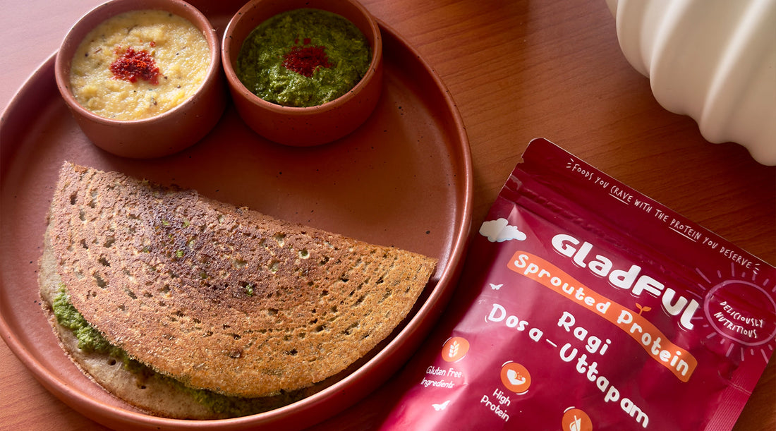 Pudina Ragi Dosa: Fresh & Filling South Indian Breakfast for Kids!