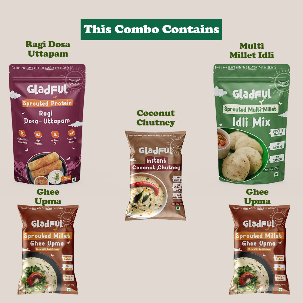 Deccan Breakfast Combo - 5 Packs