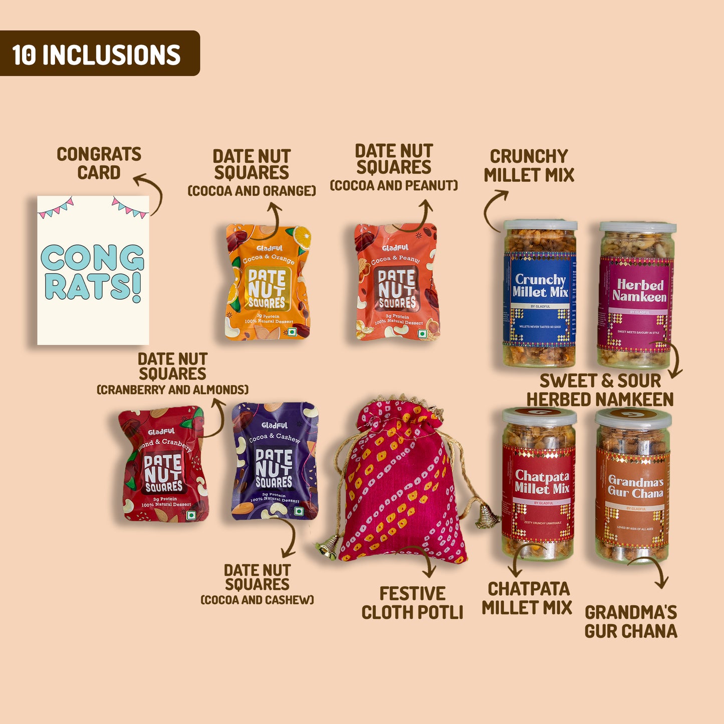 The Feel Good Gift Box - 10 Products