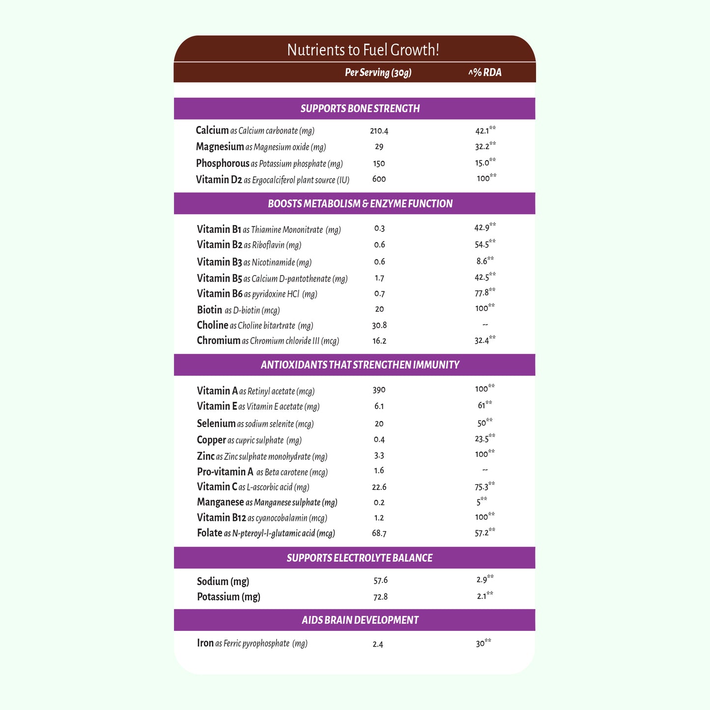 NutraMilk Mix 2+ yrs | Chocolate | High Protein | No Refined Sugar (400g)