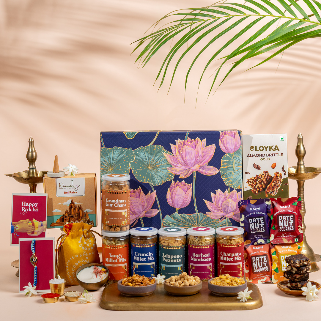 Rakhi Rituals Gift Hamper - 19 Products