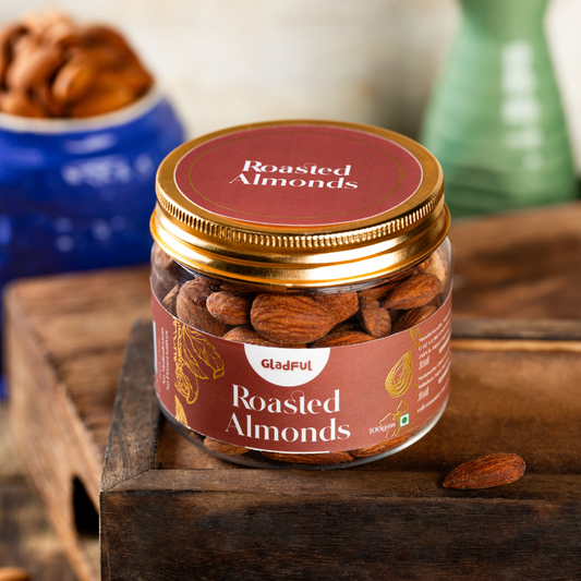 Crunchy Roasted Almonds- 100g (One jar)