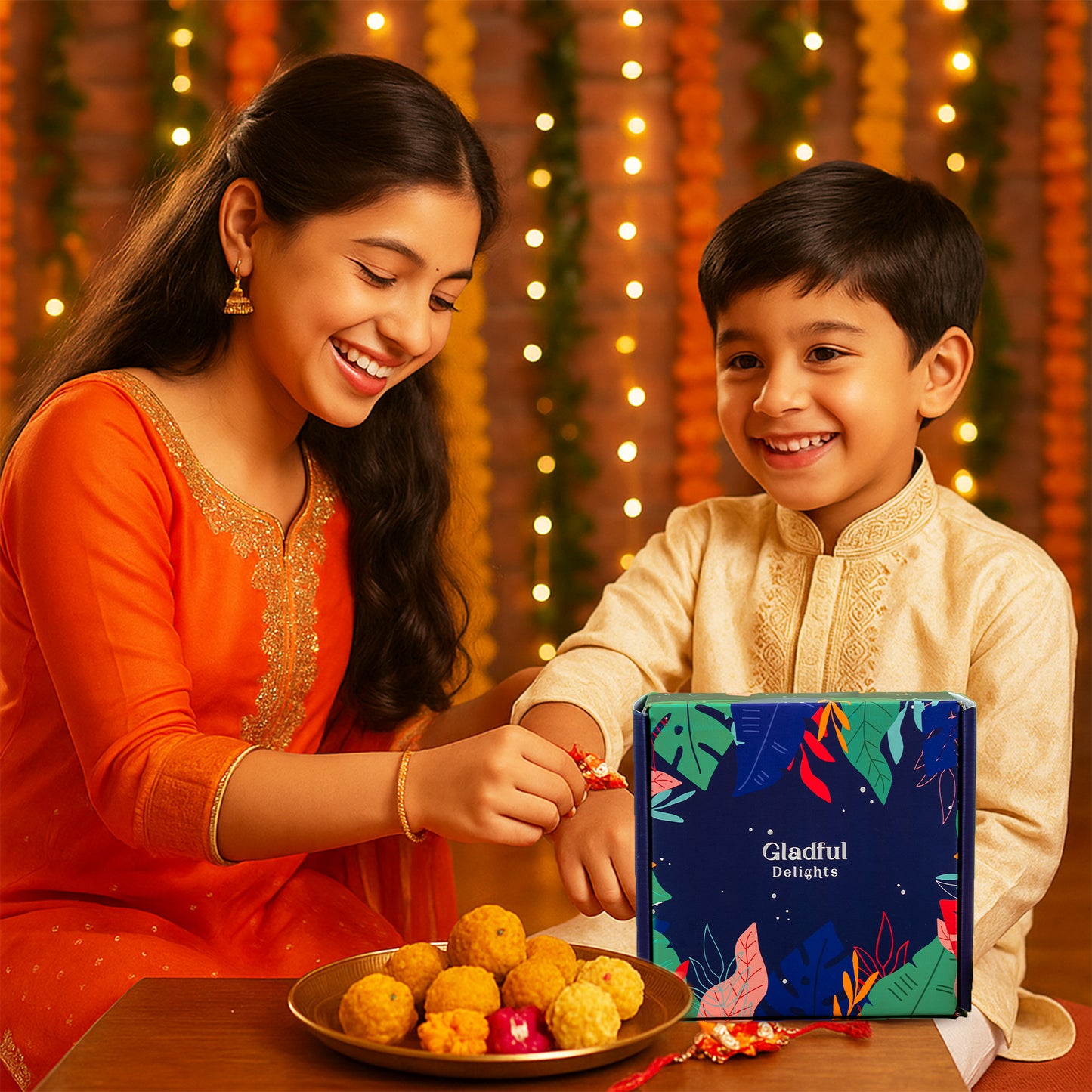 Millet Special Wholesome Rakhi Gift Hamper - 10 Products