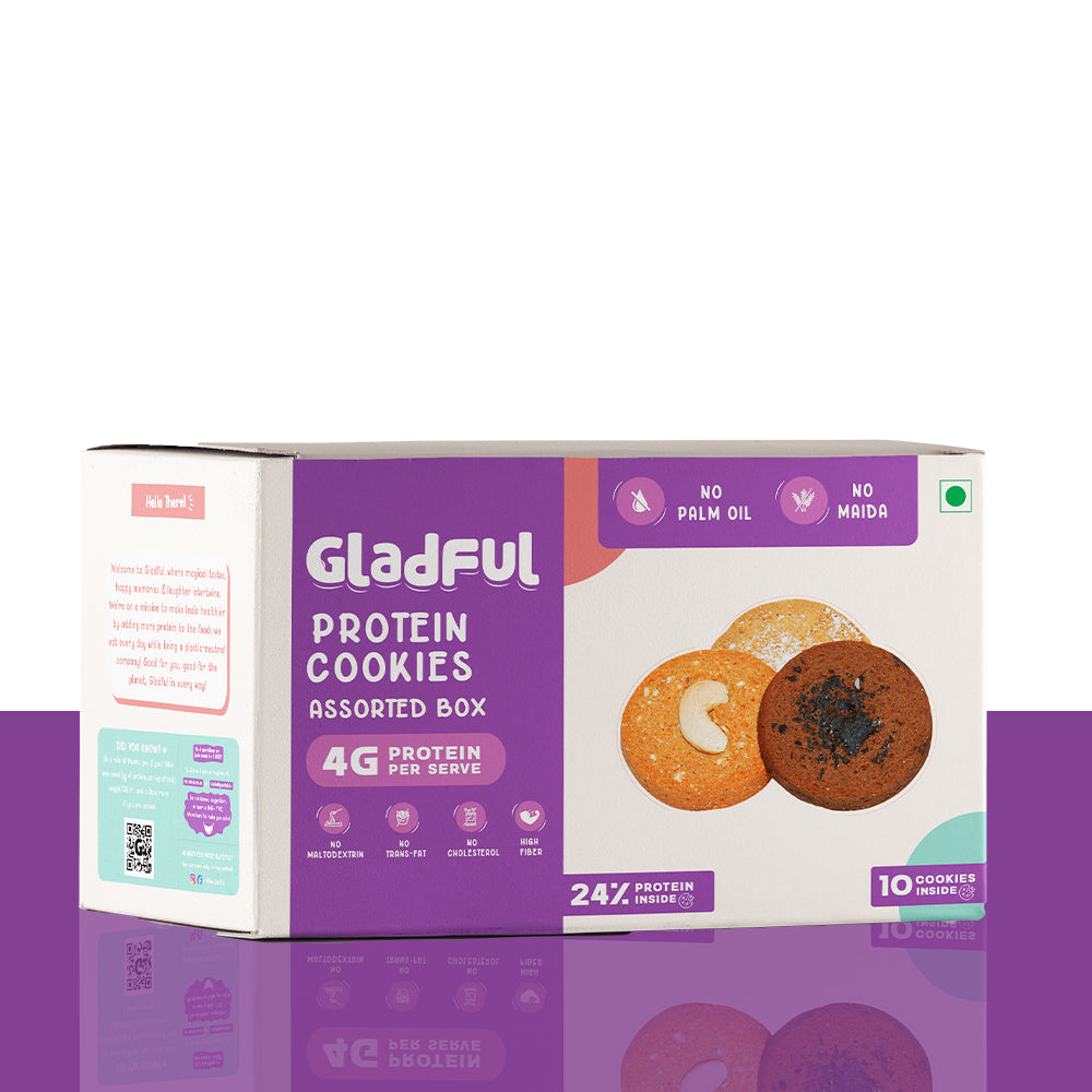 Wholewheat Atta Cookies in assorted flavours