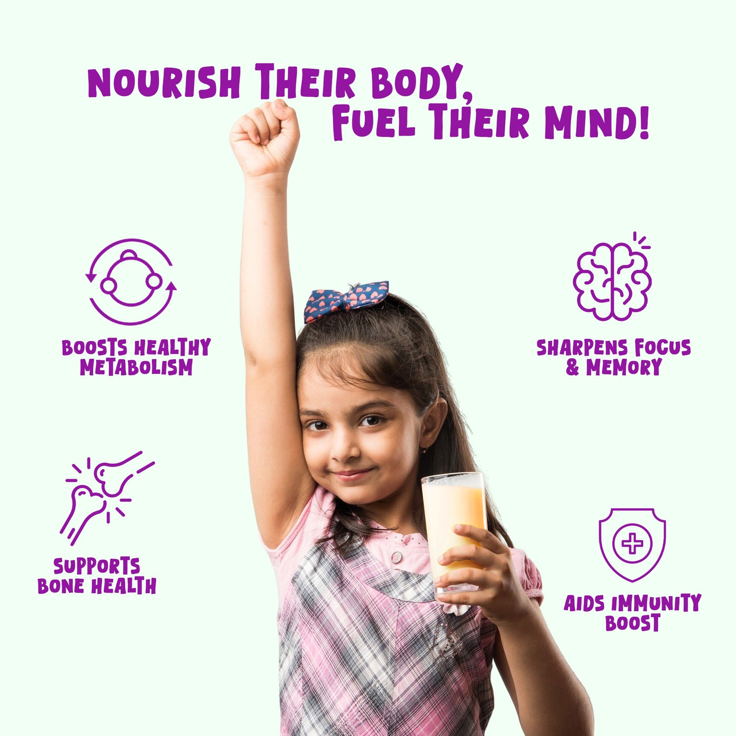 NutraMilk Mix 2+ yrs |Travel Pack |  Pack of 6 (6*30g)