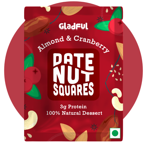 Cranberry Almond Date Nut Square ( Free Gift 1 )
