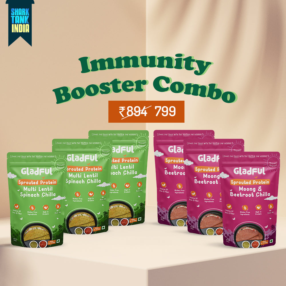 Gladful Immunity Booster Combo - 6 Packs