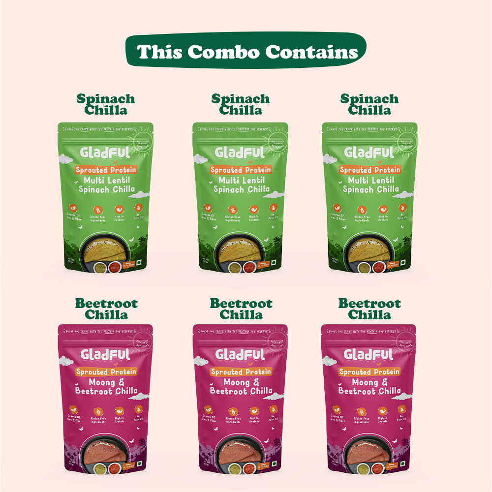 Gladful Immunity Booster Combo - 6 Packs