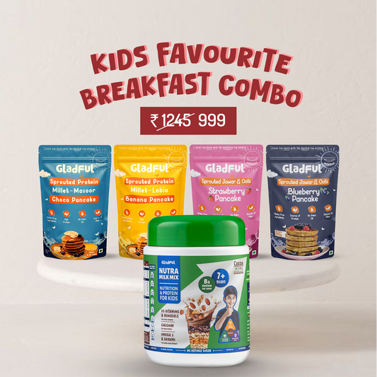 Kids Favourite Breakfast Combo - 5 Packs | 1000gms