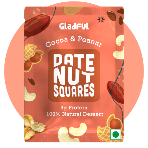 Cocoa Peanut Date Nut Square ( Free Gift 1 )