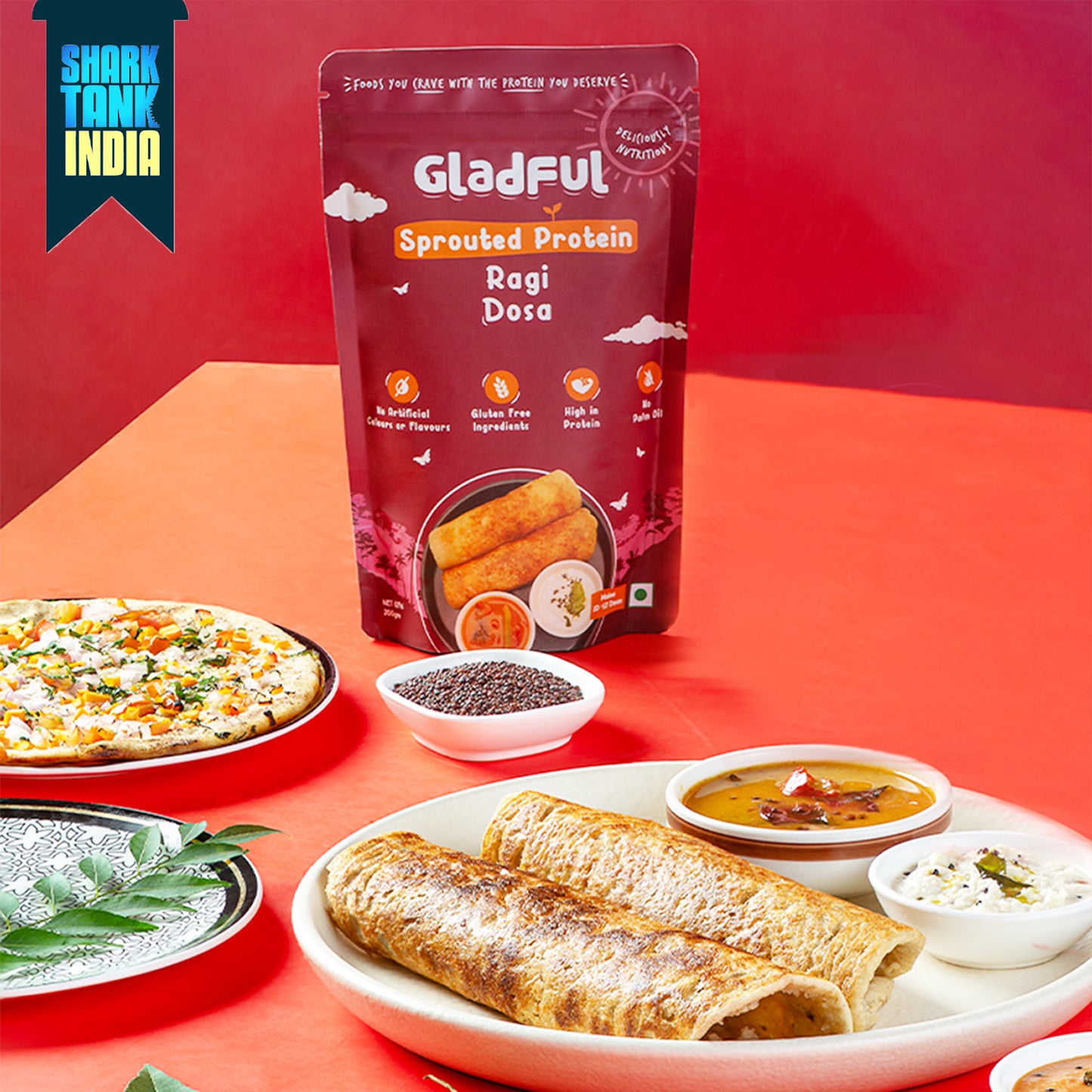 Ragi Dosa Instant Mix - 200gms