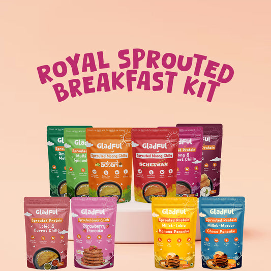 Royal Sprouted Breakfast Kit - 10 Packs | 1900gms