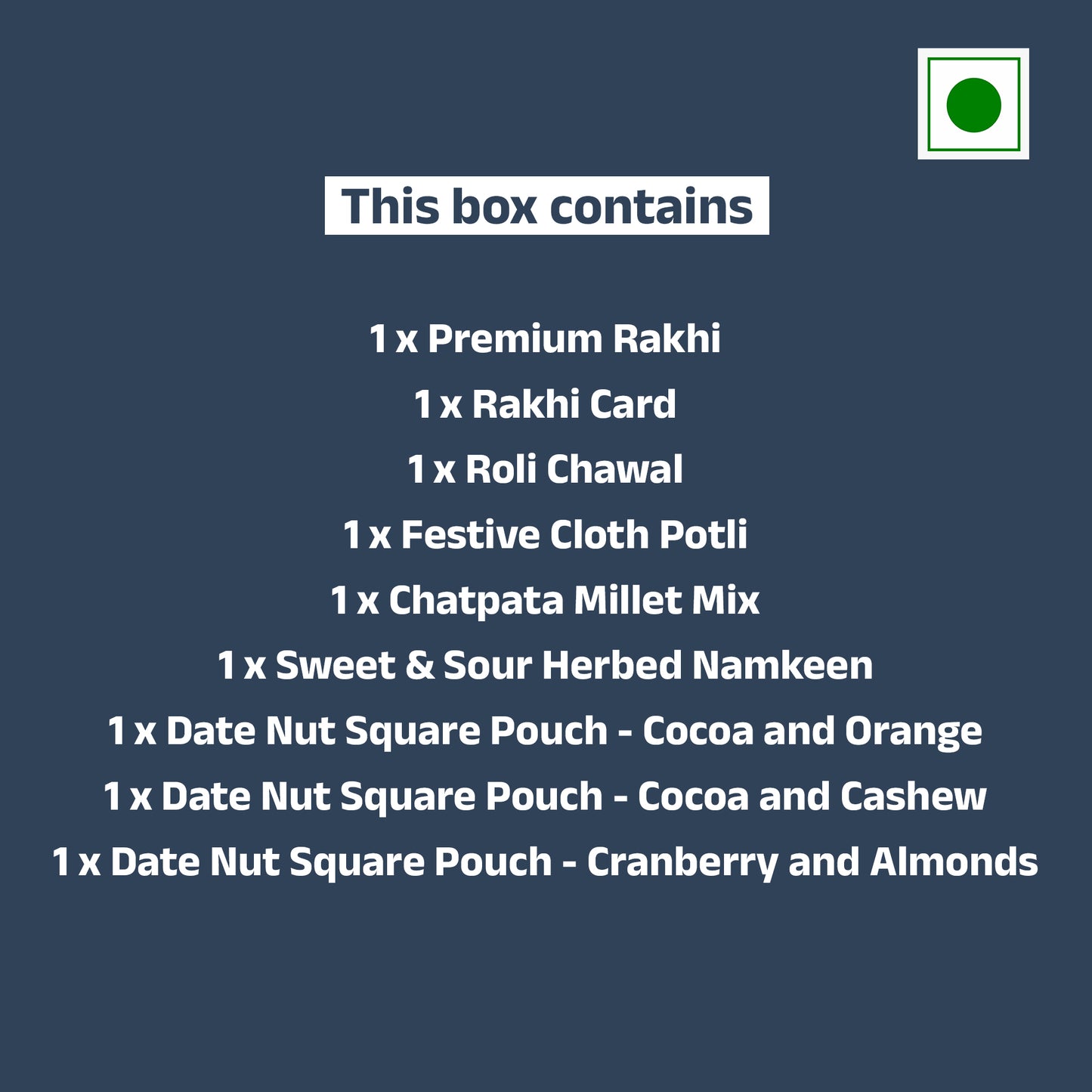 Phoolon ki Mehek Rakhi Gift Hamper - 9 Products