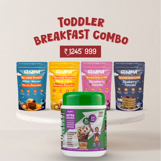 Toddler Breakfast Combo - 5 Packs | 1000gms