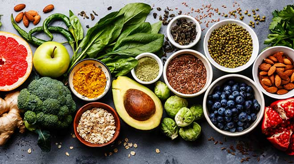 How does a nutrient rich diet help in memory enhancement?