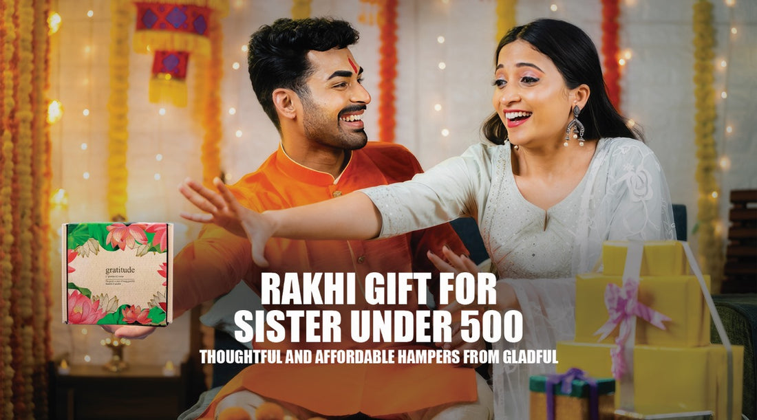 A playful scenario of a brother & sister celebrating rakhi. Brother is trying to tease her sister by snatching her rakhi gift hamper away from her.