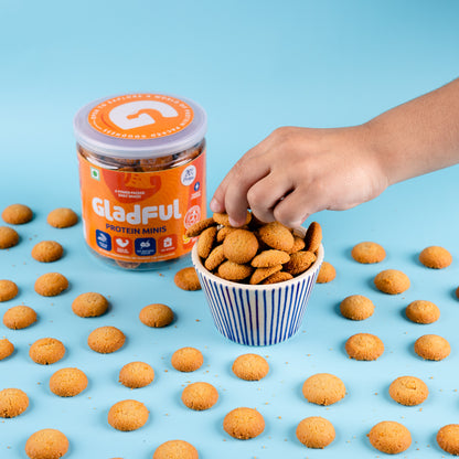 Orange Protein Mini Cookies - 150gms