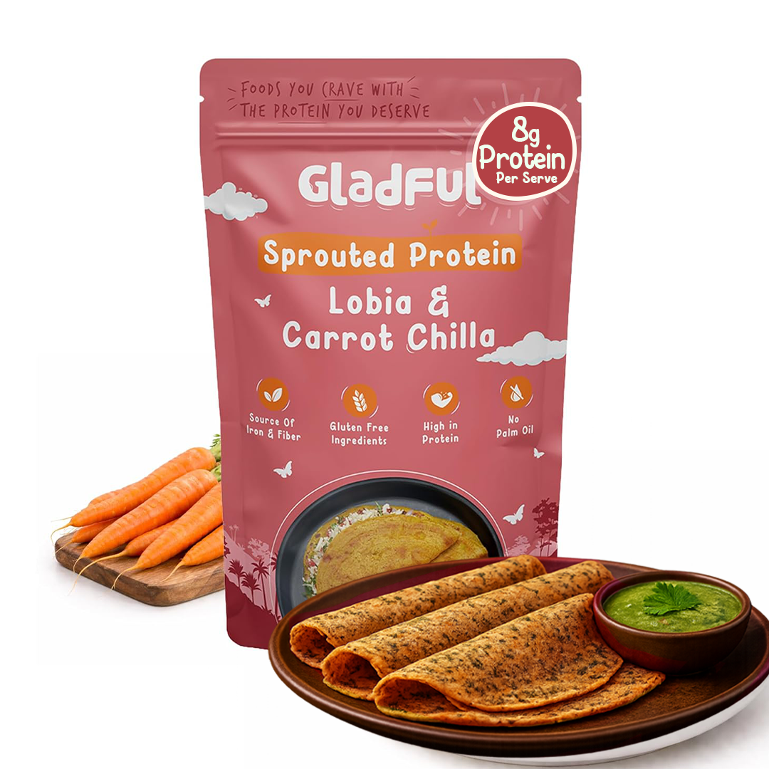 No Onion No Garlic Carrot Chilla Mix - 200gms