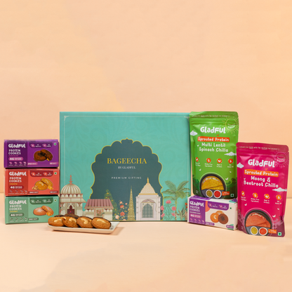 Bageecha Cookies & Breakfast Celebration Gift Box - 6 Packs