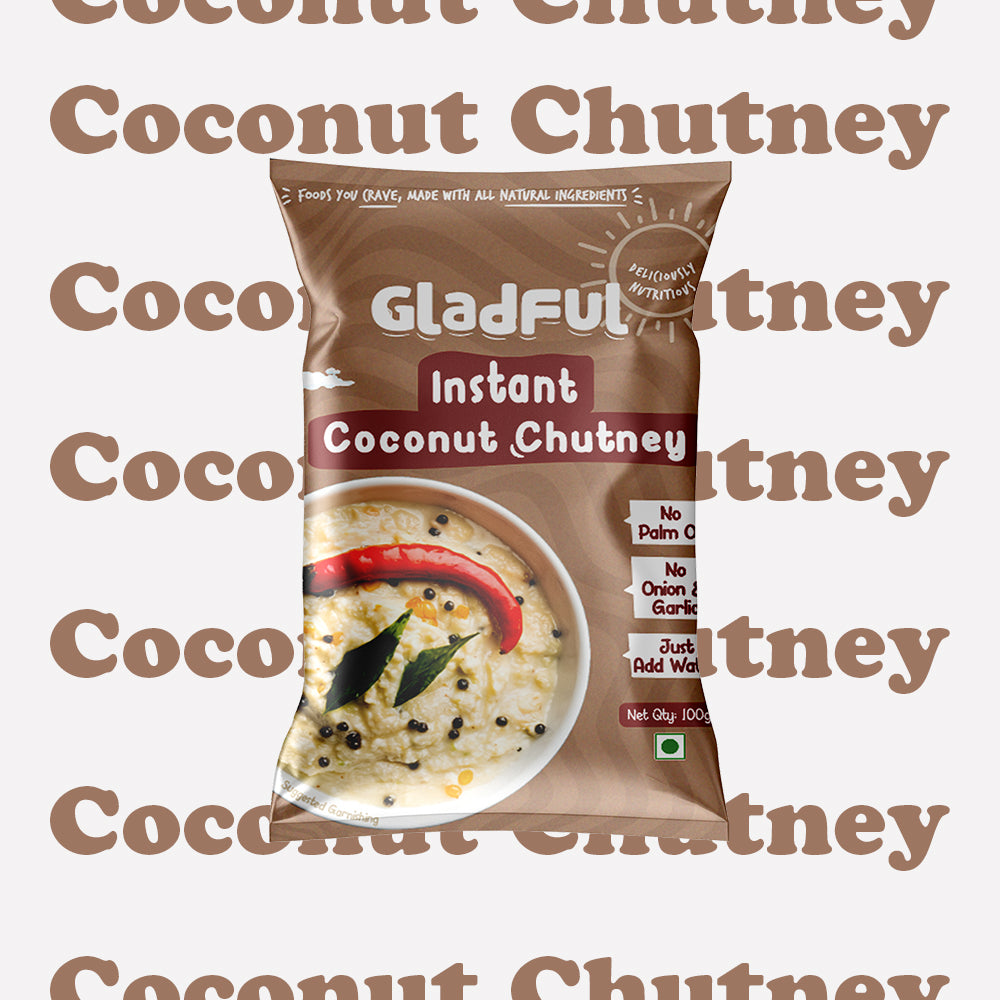 Instant Coconut Chutney Powder with No Onion and No Garlic - 100gms