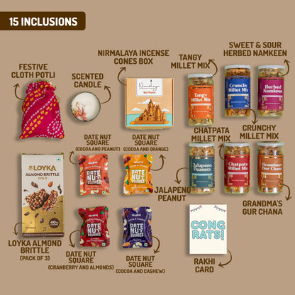 Delightfully Treat Gift Box - 17 Products