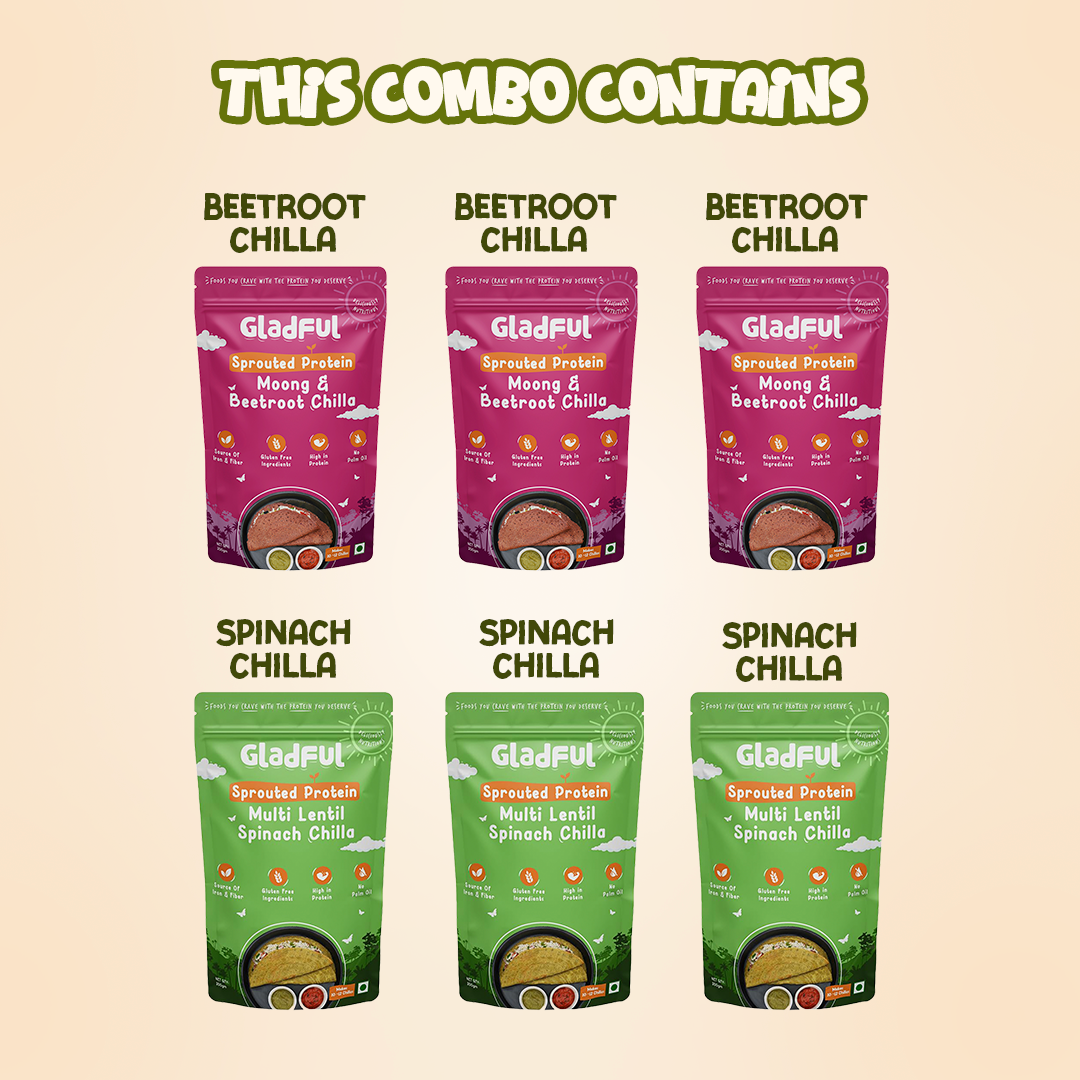 Family Chilla Value Pack | 6 Packs | 1200g
