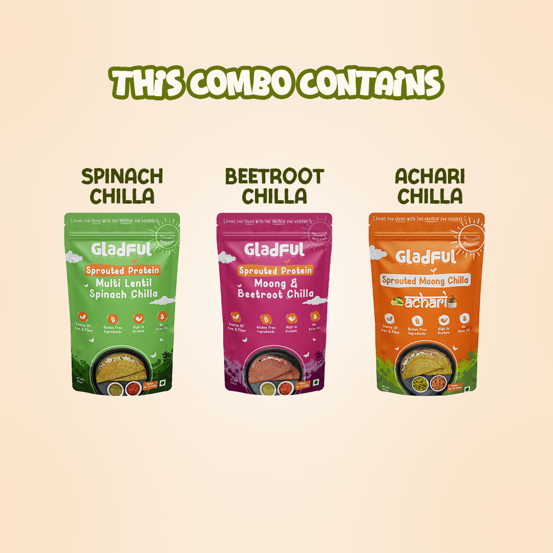 Chilla Favourites Collection | 3 Packs | 600g