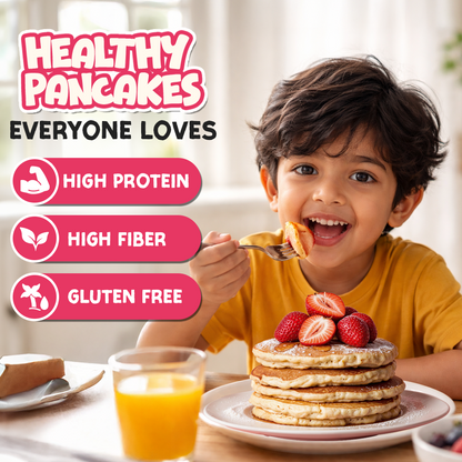 Strawberry Pancake Mix with Jowar and Oats - 150gms