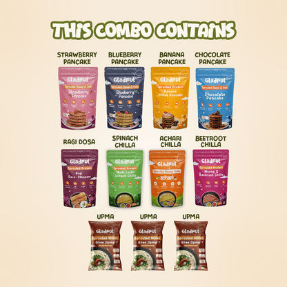 Ultimate Breakfast Collection | 12 Packs | 1980g