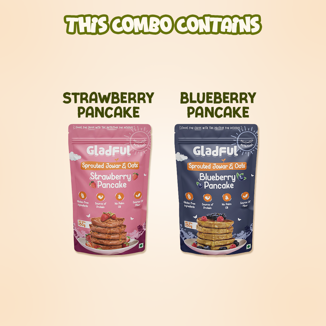 Berry Pancake Duo | 2 Packs | 300g