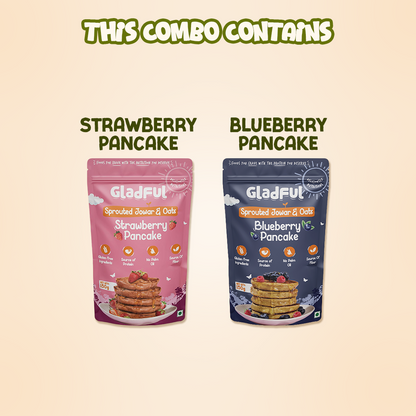 Berry Pancake Duo | 2 Packs | 300g