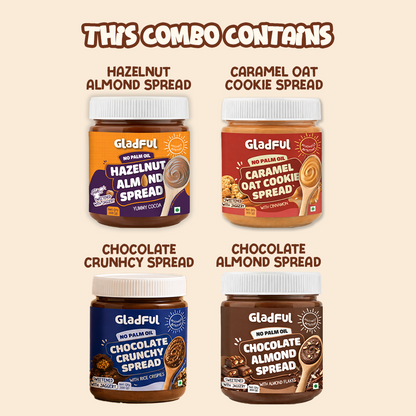 Better Spread Combo - 4 Packs | 1200g