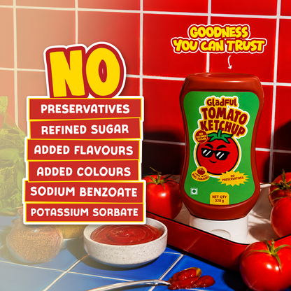 Tomato Ketchup | 320g | No Refined Sugar | No Preservatives