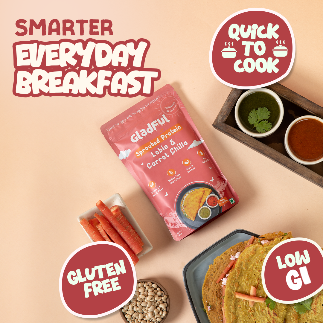 No Onion No Garlic Carrot Chilla Mix - 200gms