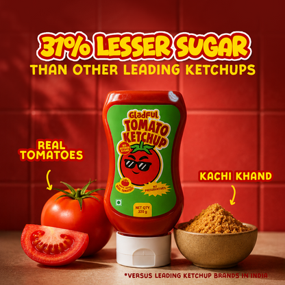 Tomato Ketchup | 320g | No Refined Sugar | No Preservatives