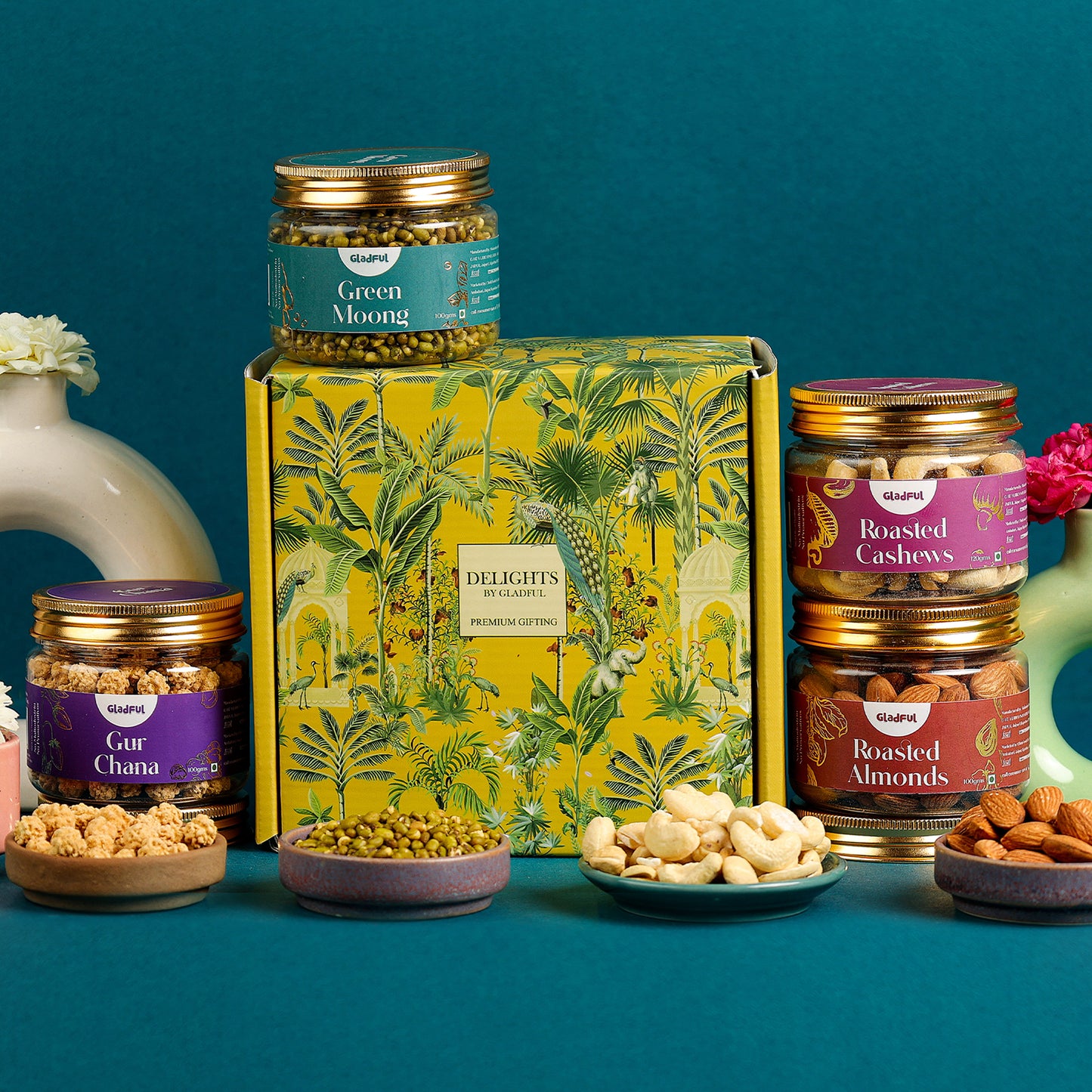 Roasted Nuts Healthy Gift Box - 4 Products