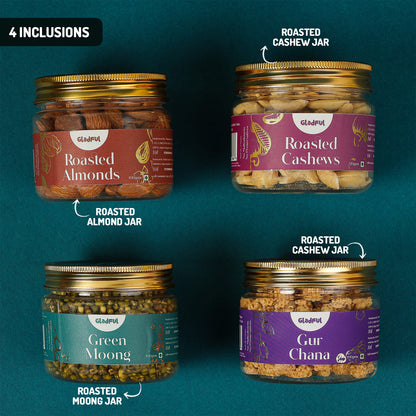 Roasted Nuts Healthy Gift Box - 4 Products