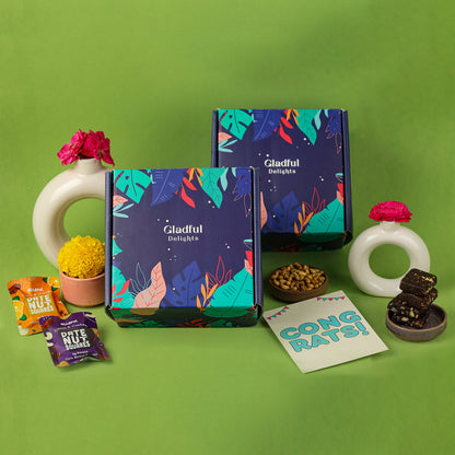 Selected Chocolates and Nuts Gift Hamper - 7 Products