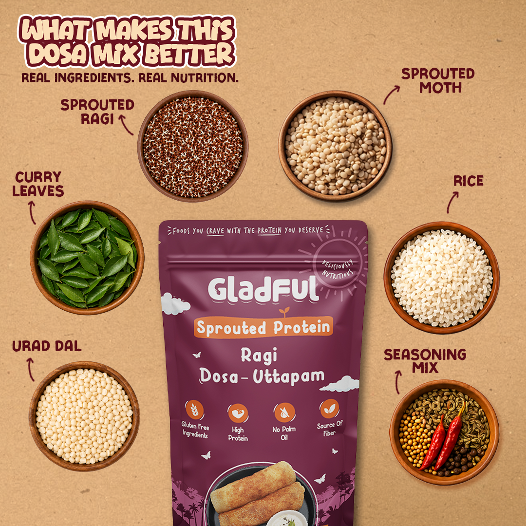 Ragi Dosa Instant Mix - 200gms