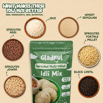 Multi - Millet Instant Idli Mix - 400gms