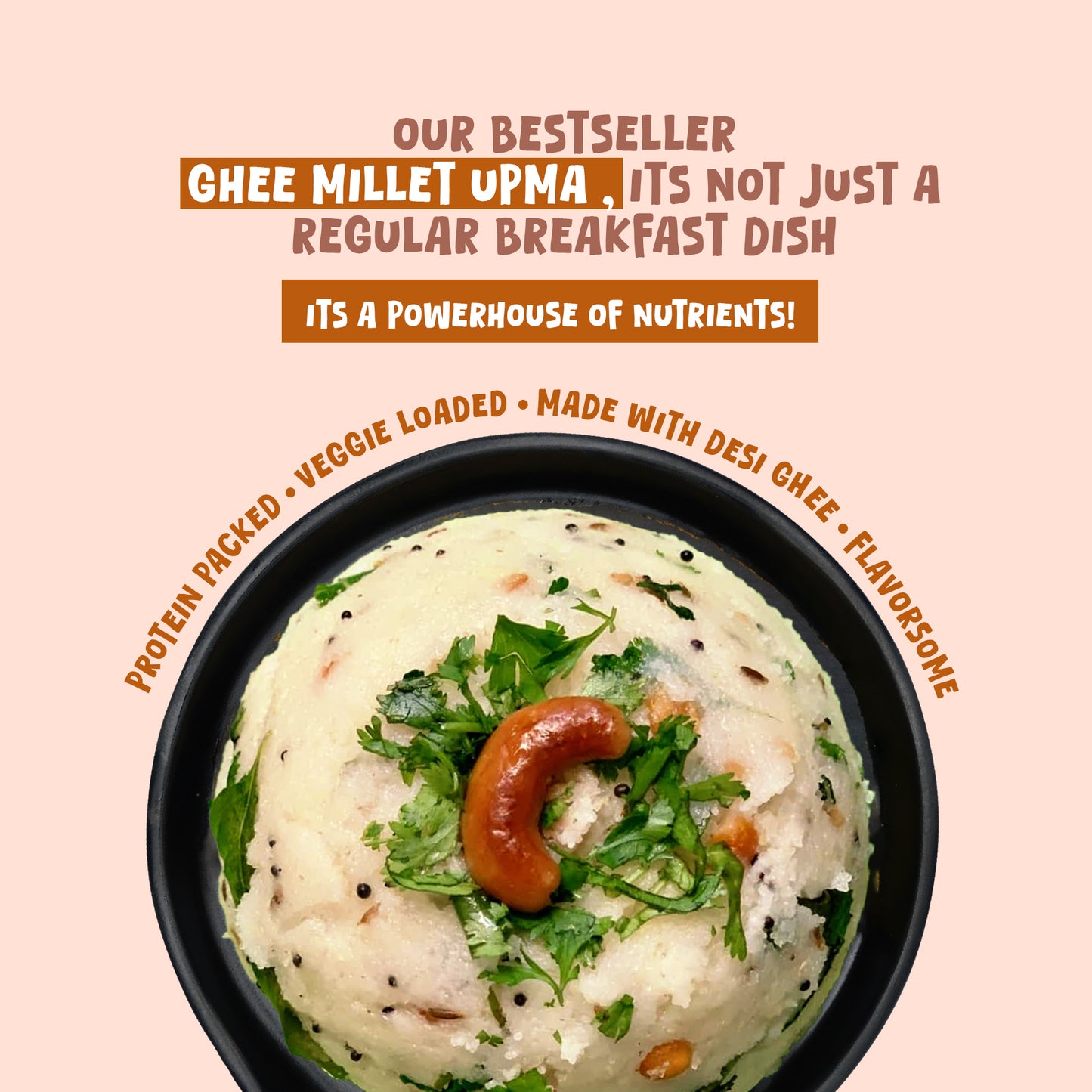 Ghee Millet Upma - Pack of 5