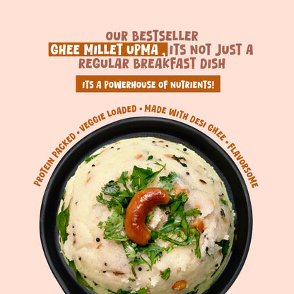 Ghee Millet Upma - Pack of 3