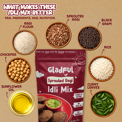 Ragi Instant Idli Mix - 400 gms
