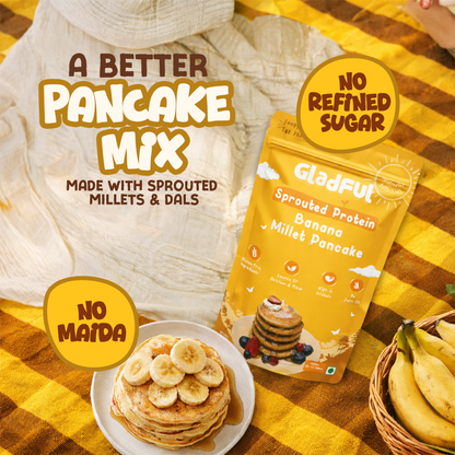 Banana Pancake Mix with Jowar and Oatss  -  150gms