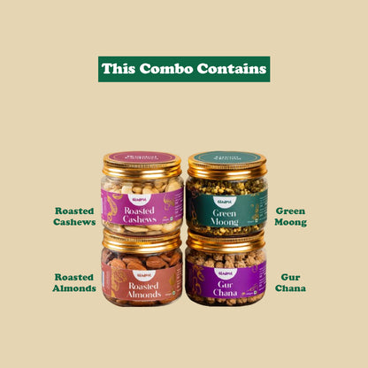Nutty Delight Combo - 4 Jars