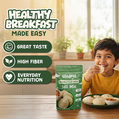 Multi - Millet Instant Idli Mix - 400gms
