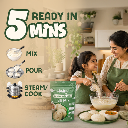 Multi - Millet Instant Idli Mix - 400gms