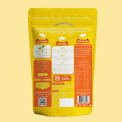 Banana Pancake Mix with Jowar and Oatss  -  150gms
